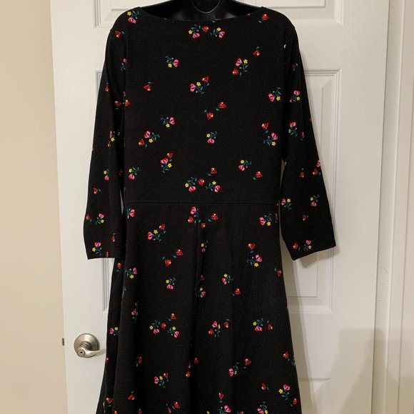 Old Navy Black/Red Dress, Size XL - Picture 7 of 12